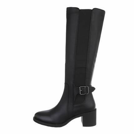 Damen High-Heel Stiefel - black Gr. 37