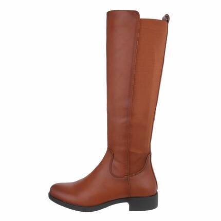 Damen Klassische Stiefel - camel Gr. 36