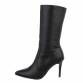 Damen High-Heel Stiefeletten - black