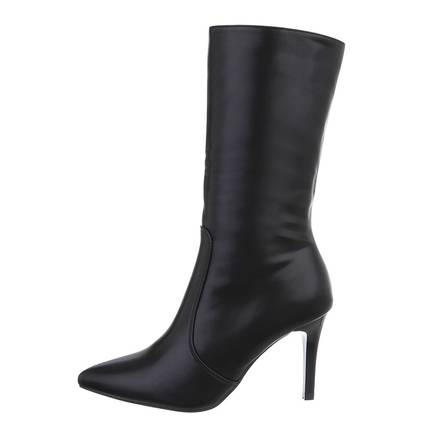 Damen High-Heel Stiefeletten - black Gr. 36