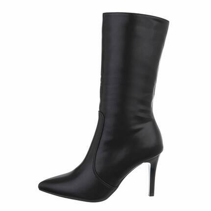 Damen High-Heel Stiefeletten - black Gr. 37