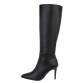 Damen High-Heel Stiefel - blackpu Gr. 40