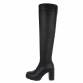 Damen Overknee-Stiefel - black - 12 Paar