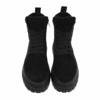 Damen Schnürstiefeletten - black