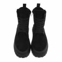 Damen Schnürstiefeletten - black