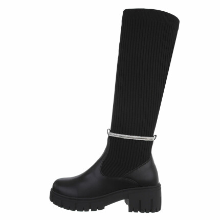 Damen Klassische Stiefel - black Gr. 37