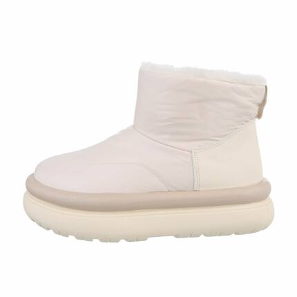 Damen Winterstiefeletten - beige