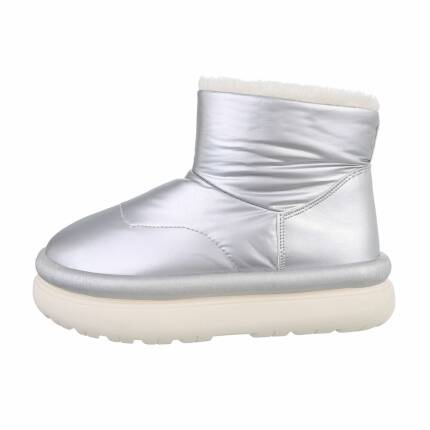 Damen Winterstiefeletten - silver Gr. 36