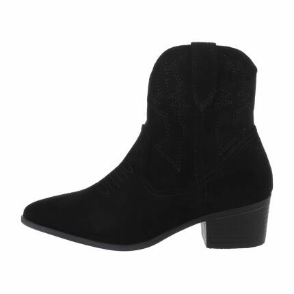 Damen Western- & Bikerboots - black