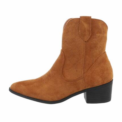 Damen Western- & Bikerboots - camel