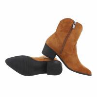 Damen Western- & Bikerboots - camel