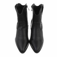 Damen Western- & Bikerboots - black