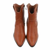 Damen Western- & Bikerboots - camel