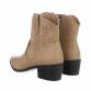 Damen Western- & Bikerboots - khaki