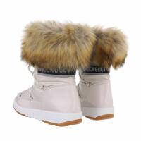 Damen Winterstiefeletten - beige