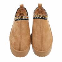 Damen Winterstiefeletten - camel