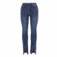 Damen High Waist Jeans von Laulia Gr. L/40 - blue