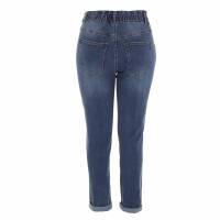 Damen High Waist Jeans von Laulia - blue