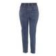 Damen High Waist Jeans von Laulia - blue