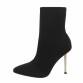 Damen High-Heel Stiefeletten - black Gr. 40