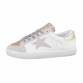 Damen Low-Sneakers - gold Gr. 39