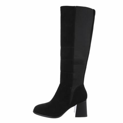 Damen High-Heel Stiefel - black Gr. 36