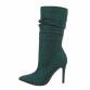 Damen High-Heel Stiefeletten - green