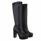 Damen High-Heel Stiefel - black