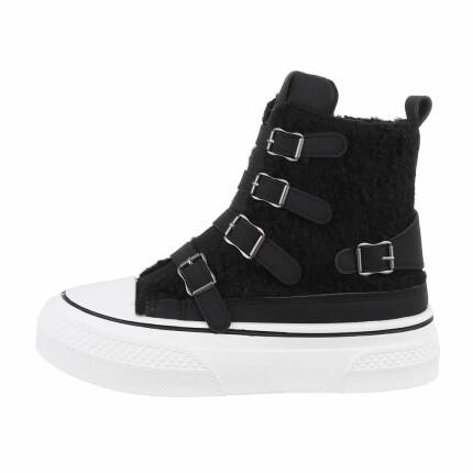 Damen Schnürstiefeletten - black Gr. 37