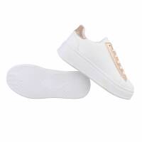 Damen Low-Sneakers - champagne