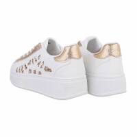 Damen Low-Sneakers - champagne