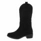 Damen Western- & Bikerboots - black Gr. 38