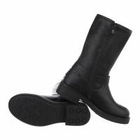 Damen Western- & Bikerboots - blackpu