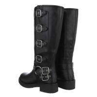 Damen Western- & Bikerboots - black