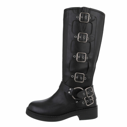 Damen Western- & Bikerboots - black Gr. 36