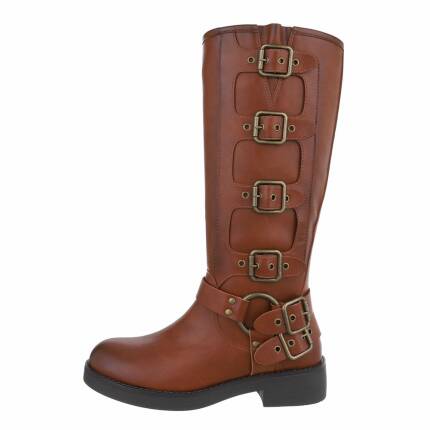 Damen Western- & Bikerboots - camelpu