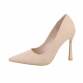 Damen High-Heel Pumps - beige