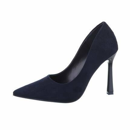 Damen High-Heel Pumps - blue Gr. 40