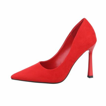 Damen High-Heel Pumps - red Gr. 38