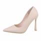 Damen High-Heel Pumps - beige