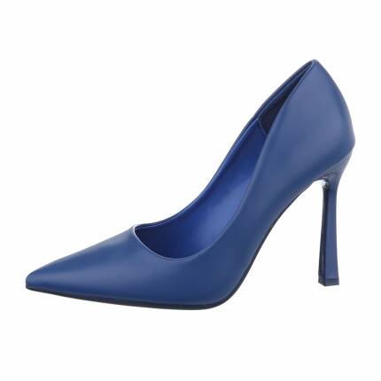 Damen High-Heel Pumps - blue Gr. 37