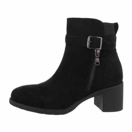 Damen High-Heel Stiefeletten - black