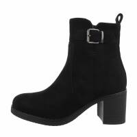 Damen High-Heel Stiefeletten - black