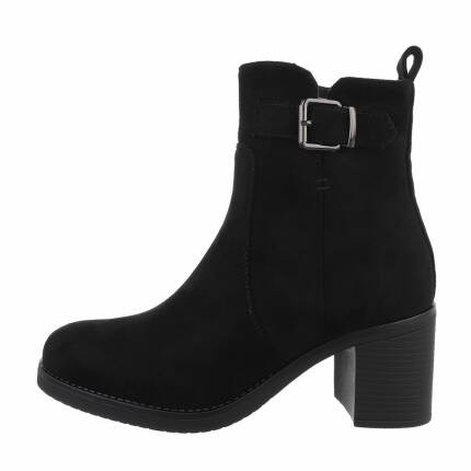 Damen High-Heel Stiefeletten - black Gr. 36