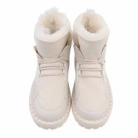 Damen Winterstiefeletten - beige