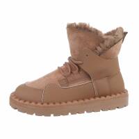 Damen Winterstiefeletten - khaki