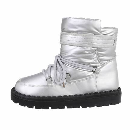 Damen Winterstiefeletten - silvery - 12 Paar