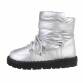 Damen Winterstiefeletten - silvery Gr. 39