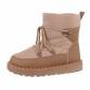 Damen Winterstiefeletten - khaki Gr. 40