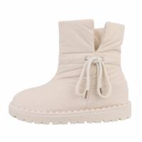 Damen Winterstiefeletten - beige